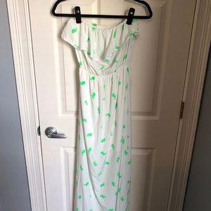Full Length Strapless Dress